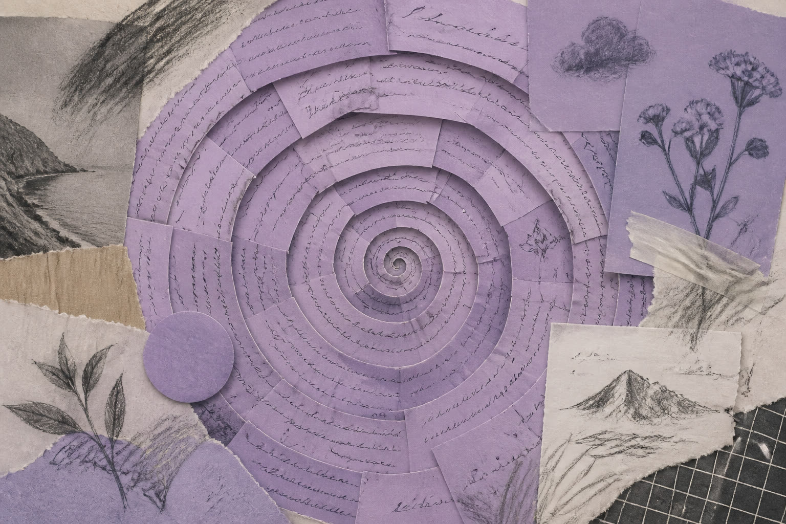 The same conversation looping around a mind like a tape reel